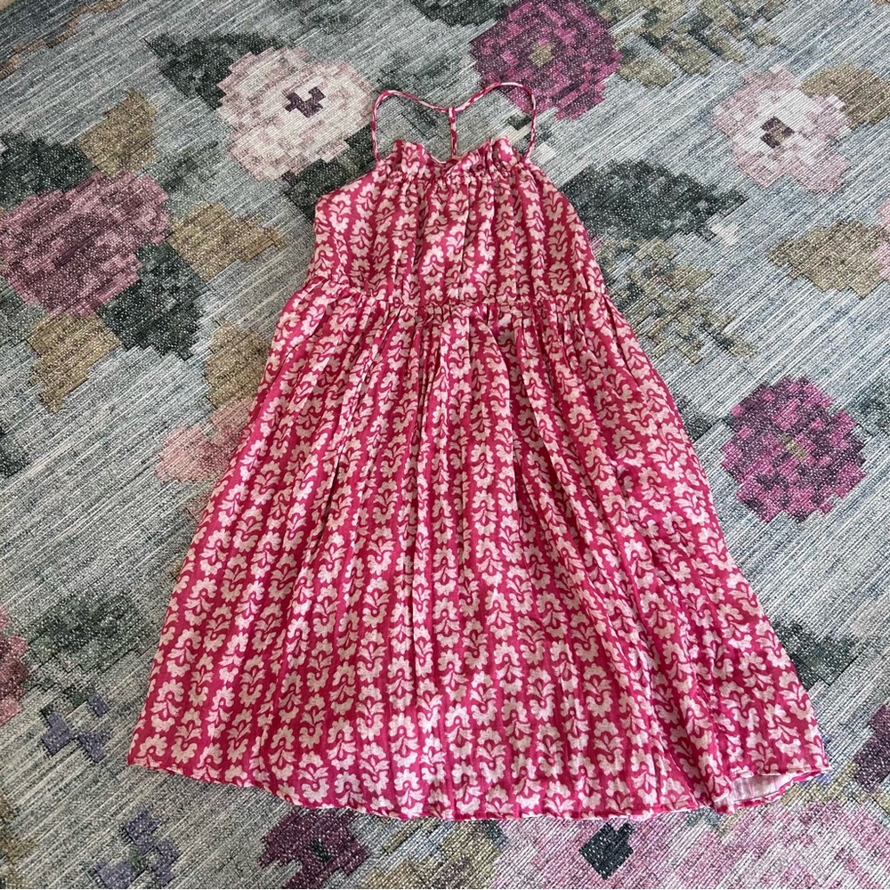 NWT Anthropologie pink sundress size S